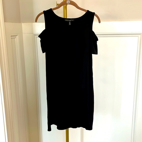 WHBM black cold shoulder dress size XS - Picture 1 of 7